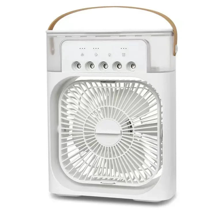 5 Hole Mist Fan USB Desktop Humidifier Cool Air for Home Office Multi Function