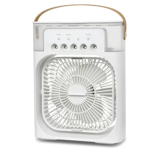 5 Hole Mist Fan USB Desktop Humidifier Cool Air for Home Office Multi Function