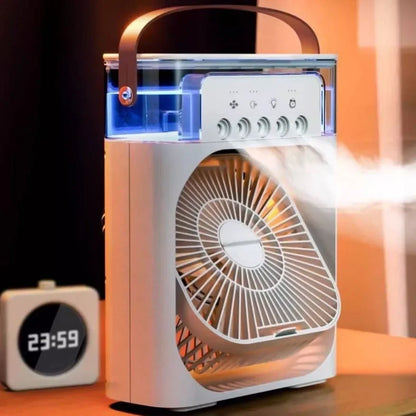 5 Hole Mist Fan USB Desktop Humidifier Cool Air for Home Office Multi Function